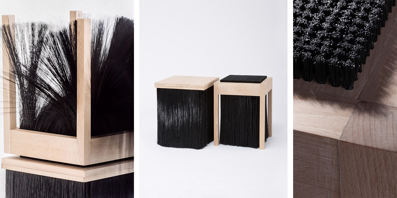 Lévai Levente | cHAIR Bristle furniture | Future Traditions | 2016 © Moholy-Nagy Művészeti Egyetem 